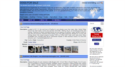 Desktop Screenshot of dogsforsale.org